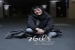 تصویری خاص از باران كوثرى در جشنواره فيلم فجر