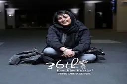 تصویری خاص از باران كوثرى در جشنواره فيلم فجر