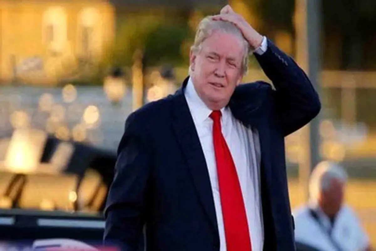 ببینید: تجمع میلیونی و عجیب هوادارای ترامپ