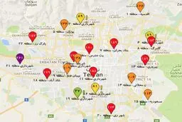 صبح ۲۰ دی ۹۵؛ هوای تهران در وضعیت اضطرار و قرمز/ از خانه خارج نشوید