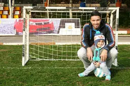 نکونام و پسرش در تمرین سایپا + عکس