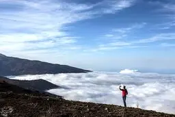تصاویری رویایی از سمفونی ابرها در مازیچال