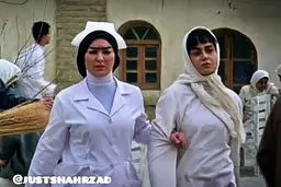 چهره واقعی شقایق دلشاد بازیگر نقش پرستار تیمارستان در سریال شهرزاد