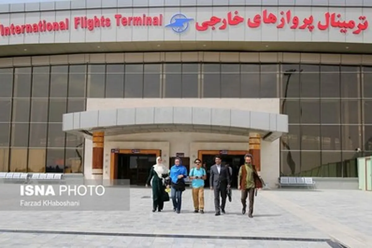 حواشی تصویری بازگشت نرگس کلباسی به ایران