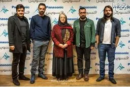 رخشان بنی اعتماد در کنار چارتاری ها/عکس