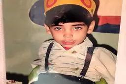 عکسی دیده‌نشده از کودکی احسان علیخانی