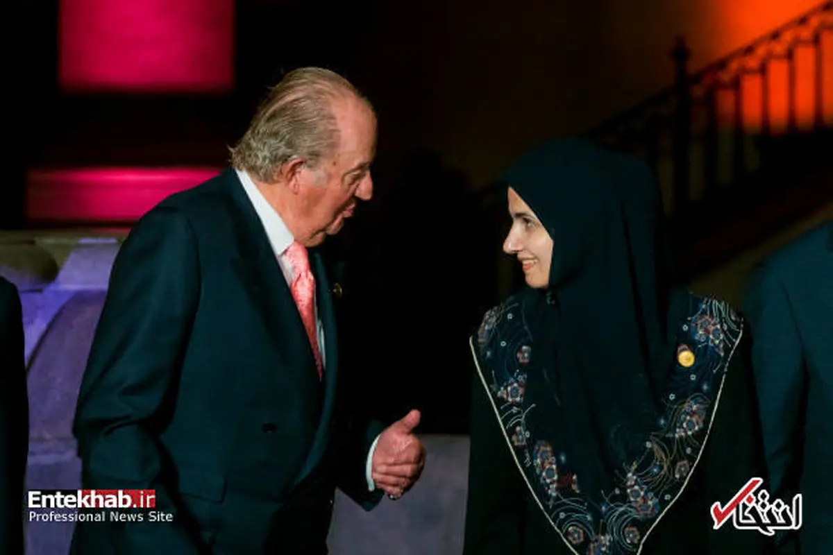 تصاویری از لعیا جنیدی معاون روحانی در کاخ ریاست جمهوری شیلی