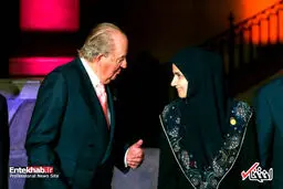 تصاویری از لعیا جنیدی معاون روحانی در کاخ ریاست جمهوری شیلی