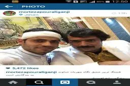 پورعلی گنجی در سر صحنه پایتخت 4/عکس