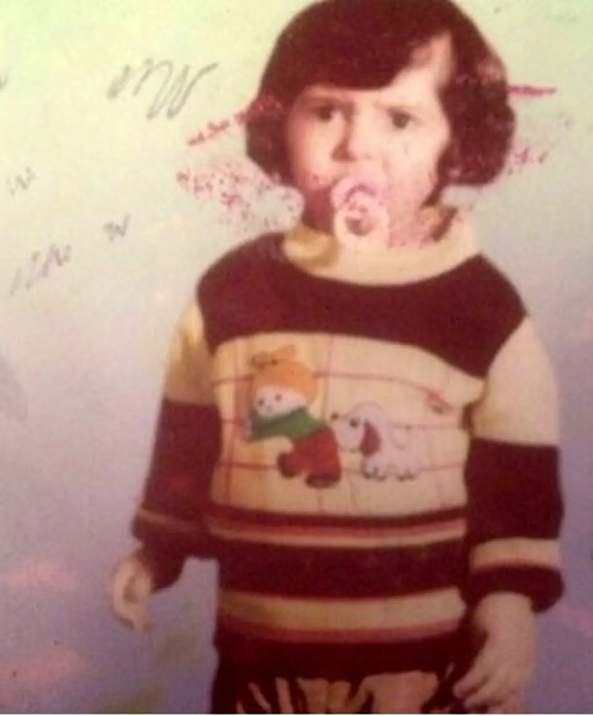 وقتی مهرداد میناوند بچه بود/عکس