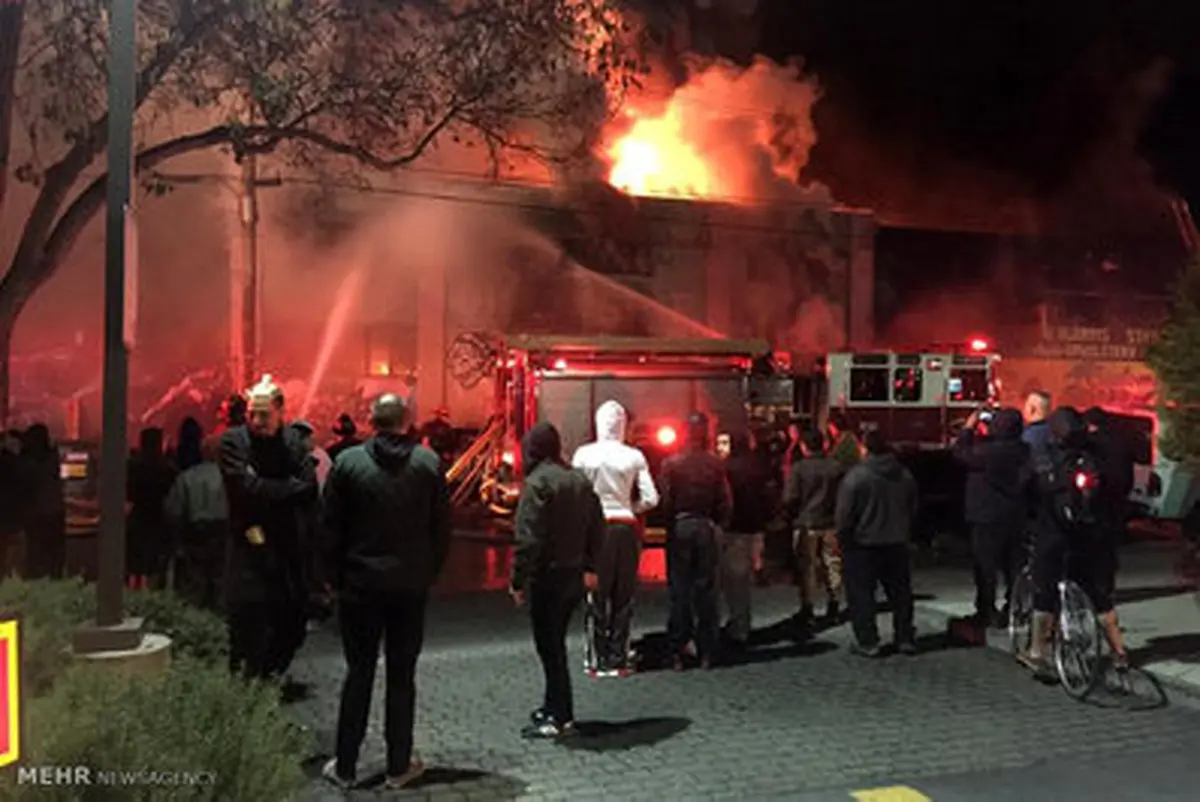 آتش سوزی مرگبار در کالیفرنیا/تصاویر