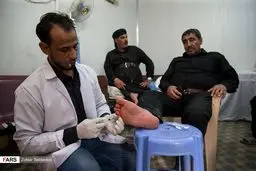 خدمات مردم عراق به عاشقان حسین(ع) / تصاویر