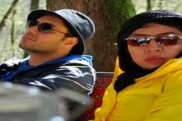 عکس/ جواد عزتی و همسرش