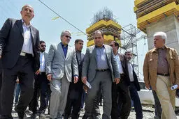 تصاویر/ بازدیدمحمدباقر نوبخت از «آزادراه تهران-شمال»