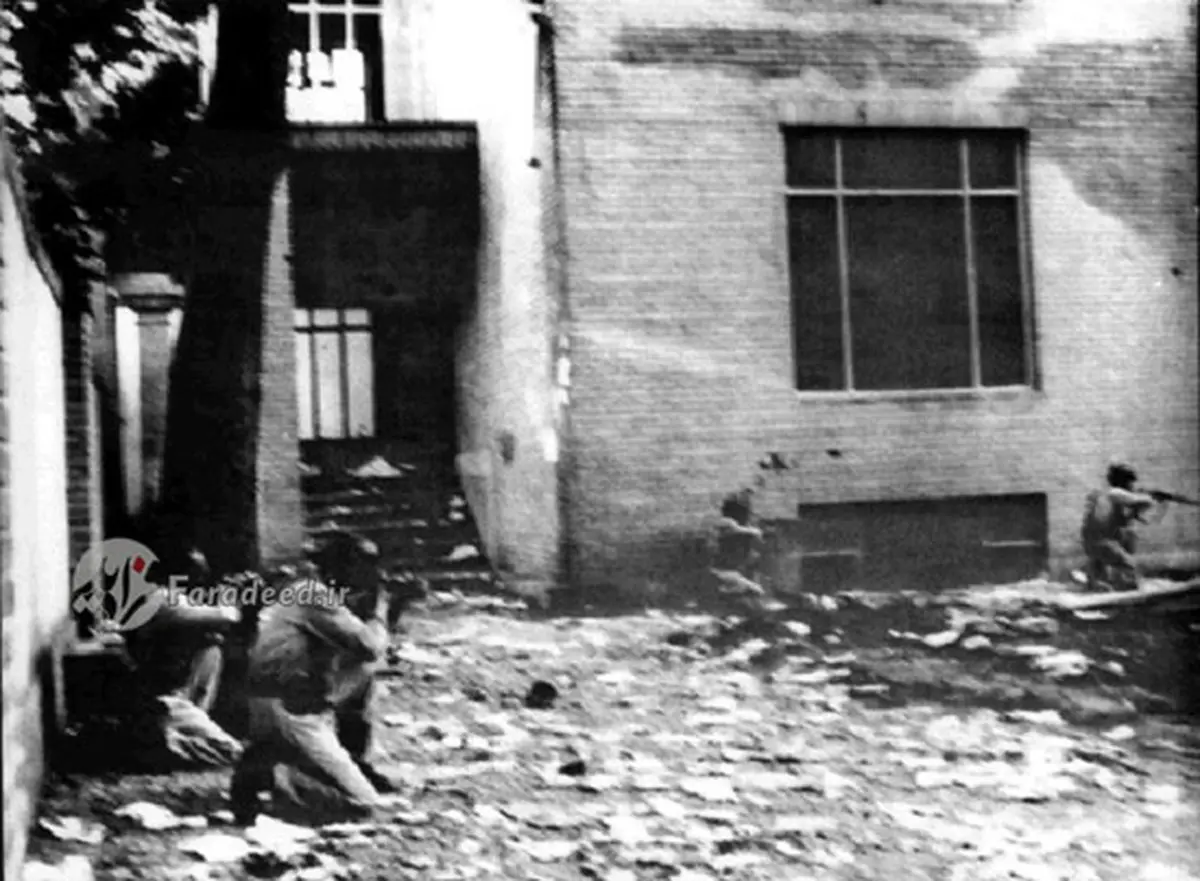 غارت خانه دکتر مصدق به دست کودتاگران