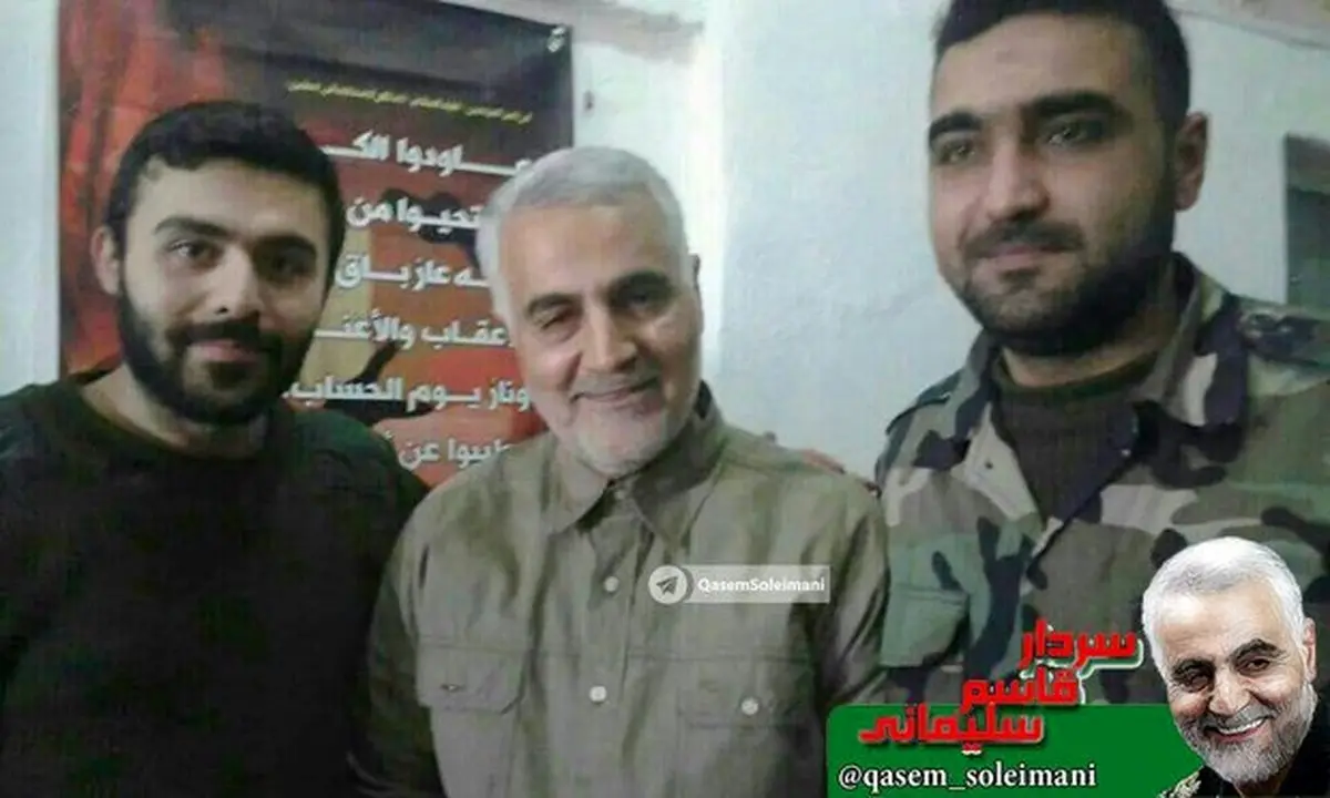 جدیدترین تصویر سردار سلیمانی در سوریه