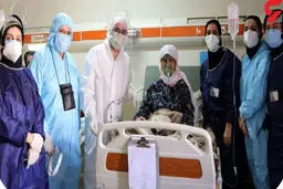 پیرزن 90 ساله بابلی کرونا را شکست داد + عکس