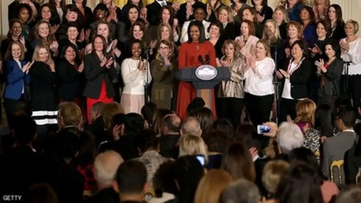 خداحافظی احساسی میشل اوباما/تصاویر