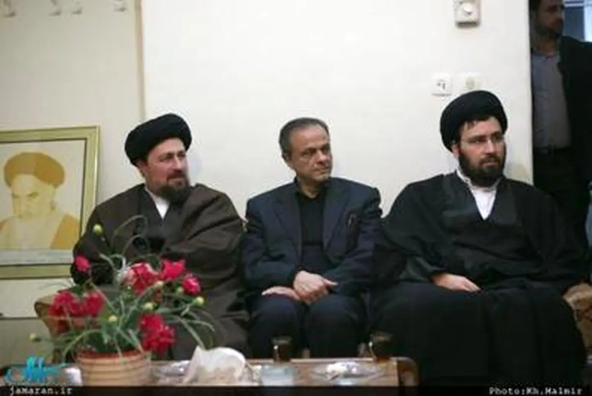 عیادت سید حسن خمینی از حجت الاسلام عباس پور محمدی