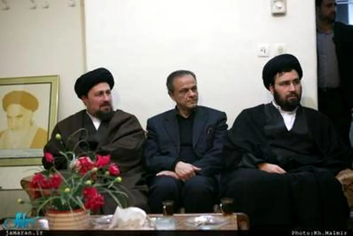 عیادت سید حسن خمینی از حجت الاسلام عباس پور محمدی