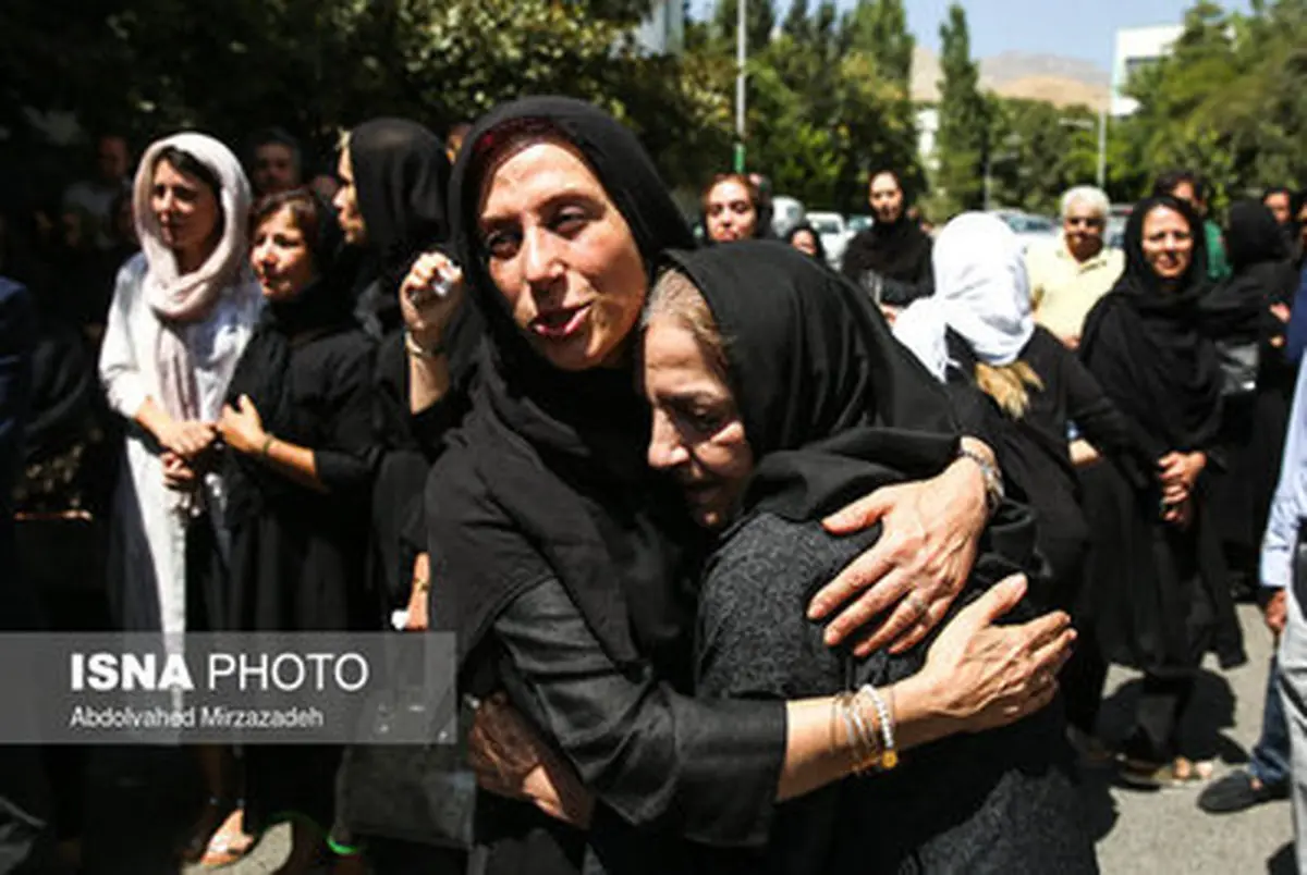 حواشی انتقال پیکر داوود رشیدی به بهشت زهرا/تصاویر