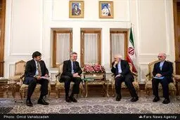 دیدار رئیس کمیسیون عالی پناهندگان با ظریف/ تصاویر