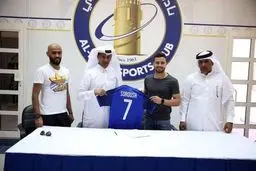 پیراهن شماره 7 آبی بر تن سروش رفیعی!/تصاویر