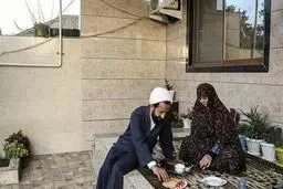 تصویری از صبحانه متفاوت امام جمعه و همسرش/ عکس