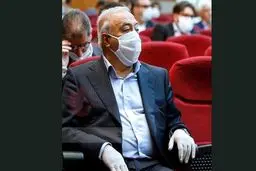 حضور دانیال زاده ابر بدهکار بانکی در دادگاه طبری + عکس