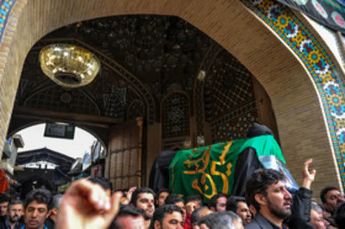 چه کسانی در مراسم تشییع پیکر آیت‌الله غیوری حضور پیدا کردند؟/ تصاویر