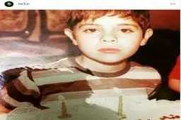 آقای مجری وقتی کودک بود/عکس