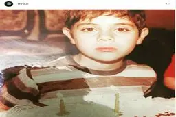 آقای مجری وقتی کودک بود/عکس
