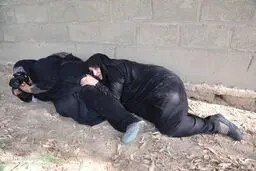 تصویر : شجاعت ستودنی زن عکاس در حمله تروریستی اهواز