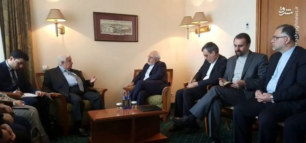 دیدار وزرای خارجه ایران و سوریه در مسکو/عکس