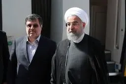 حواشی استقبال از روحانی در راه آهن قزوین/تصاویر