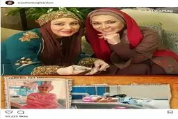 پست حمایت نسرین مقانلو از بهنوش بختیاری / عکس