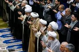 تصاویری از نماز جمعه تهران