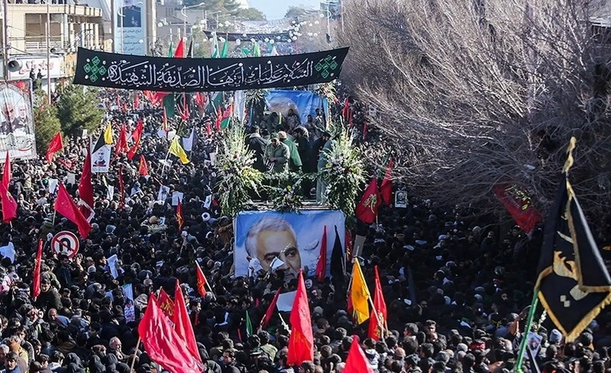 مصدومیت چند نفر در مراسم وداع با شهدای مقاومت در کرمان + جزئیات