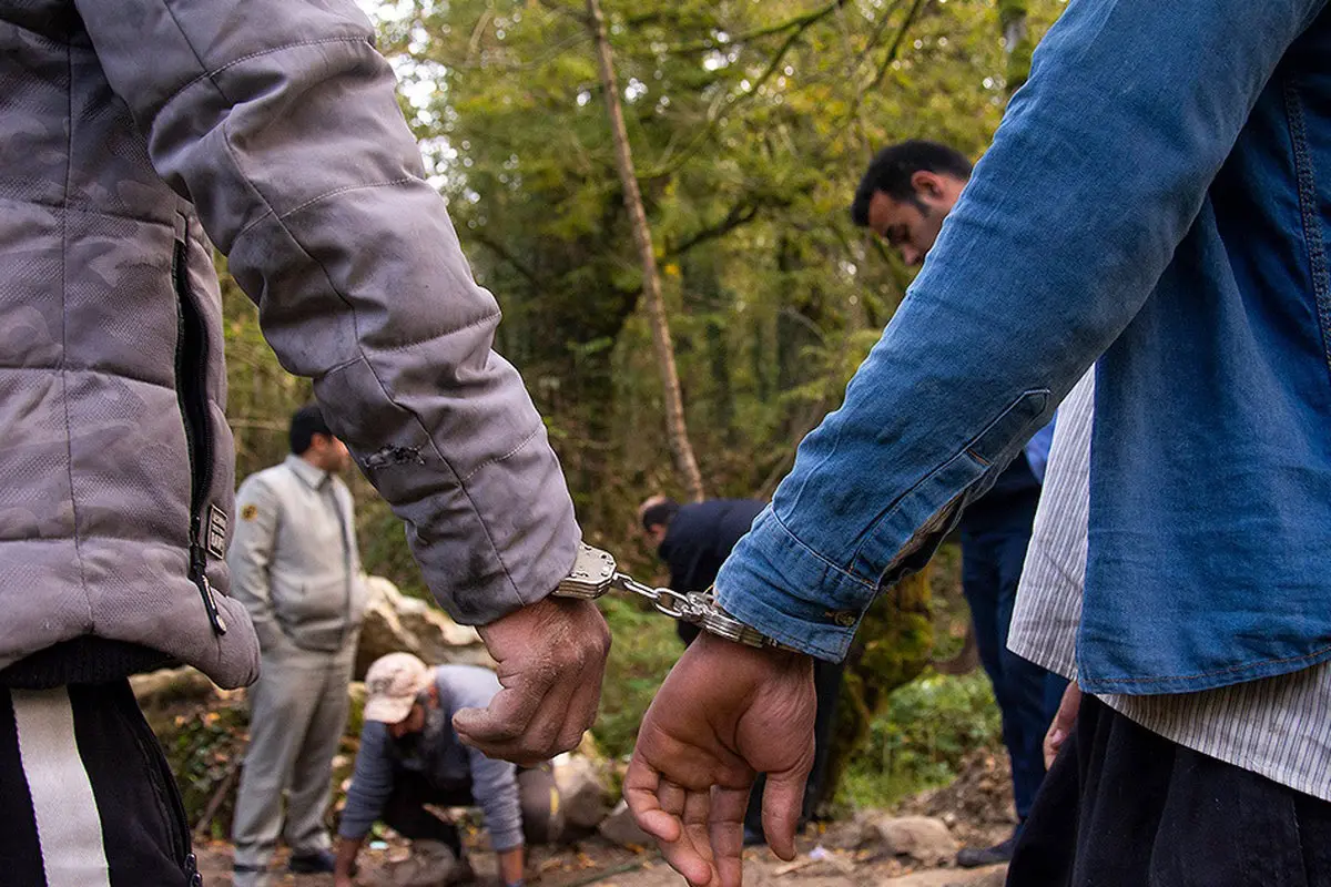 تصاویر / دستگیری حفاران و متجاوزان«جنگل های هیرکانی»