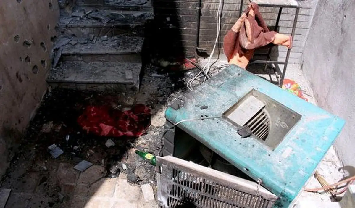 تصاویر/ خانه تیمی تروریست‌ها در کرمانشاه