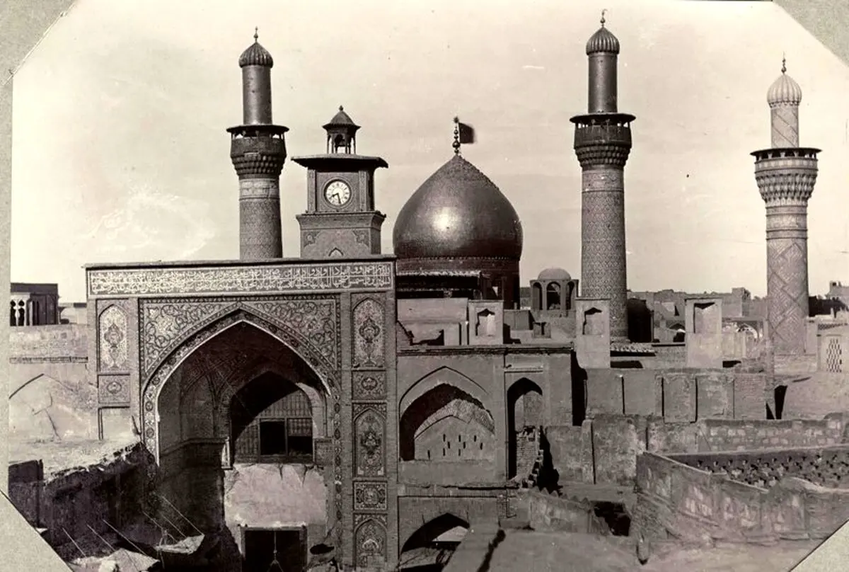 عکس کمتر دیده شده از حرم امام حسین(ع) یکصدسال قبل