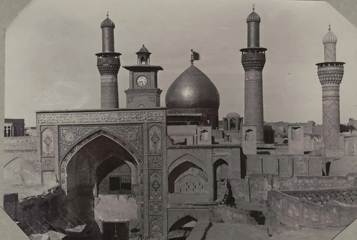 عکس کمتر دیده شده از حرم امام حسین(ع) یکصدسال قبل