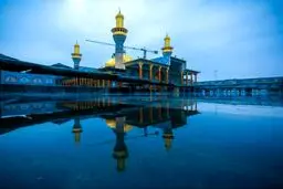 حال وهوای بارانی حرم امامین کاظمین (ع) / عکس