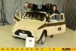 خودرویی با روکش موی انسان!+تصاویر