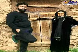 عکسی از تیپ نوروزی بهاره رهنما و همسرش