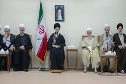 رهبر معظم انقلاب: وقتی فلان کنوانسیون در کشور مورد بحث است، یکدیگر را به همراهی با دشمن متهم نکنید/ مرزبندی با دشمن بسیار لازم است، اما افراد در داخل به بهانه اختلاف‌نظر دشمنی نکنند