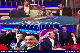 ستاره های استقلال و پرسپولیس در پشت صحنه یورو/ عکس