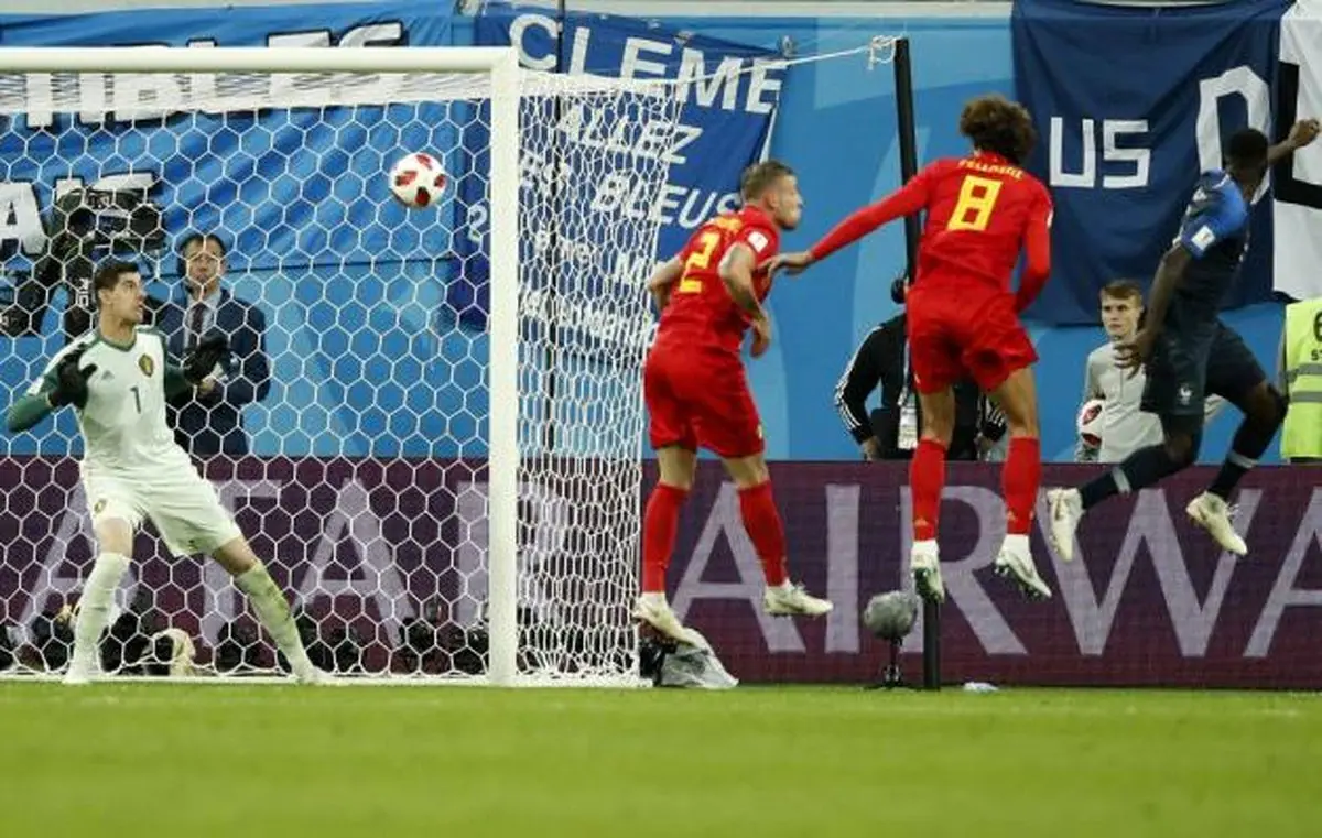 فرانسه، اولین فینالیست جام/ بلژیک شگفتی‌ساز به رده بندی رفت + تصاویر