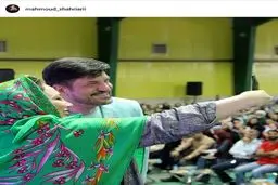 سلفی بهنوش بختیاری با مجری ممنوع التصویر+عکس