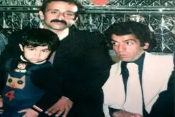 عکسی کمتر دیده شده از کودکی محسن تنابنده در کنار پدر و عمو